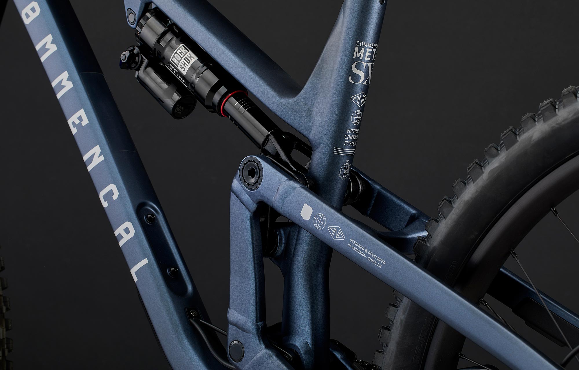 COMMENCAL META SX V5 RACE SPARKLY BLUE - bicikl - Slika 8