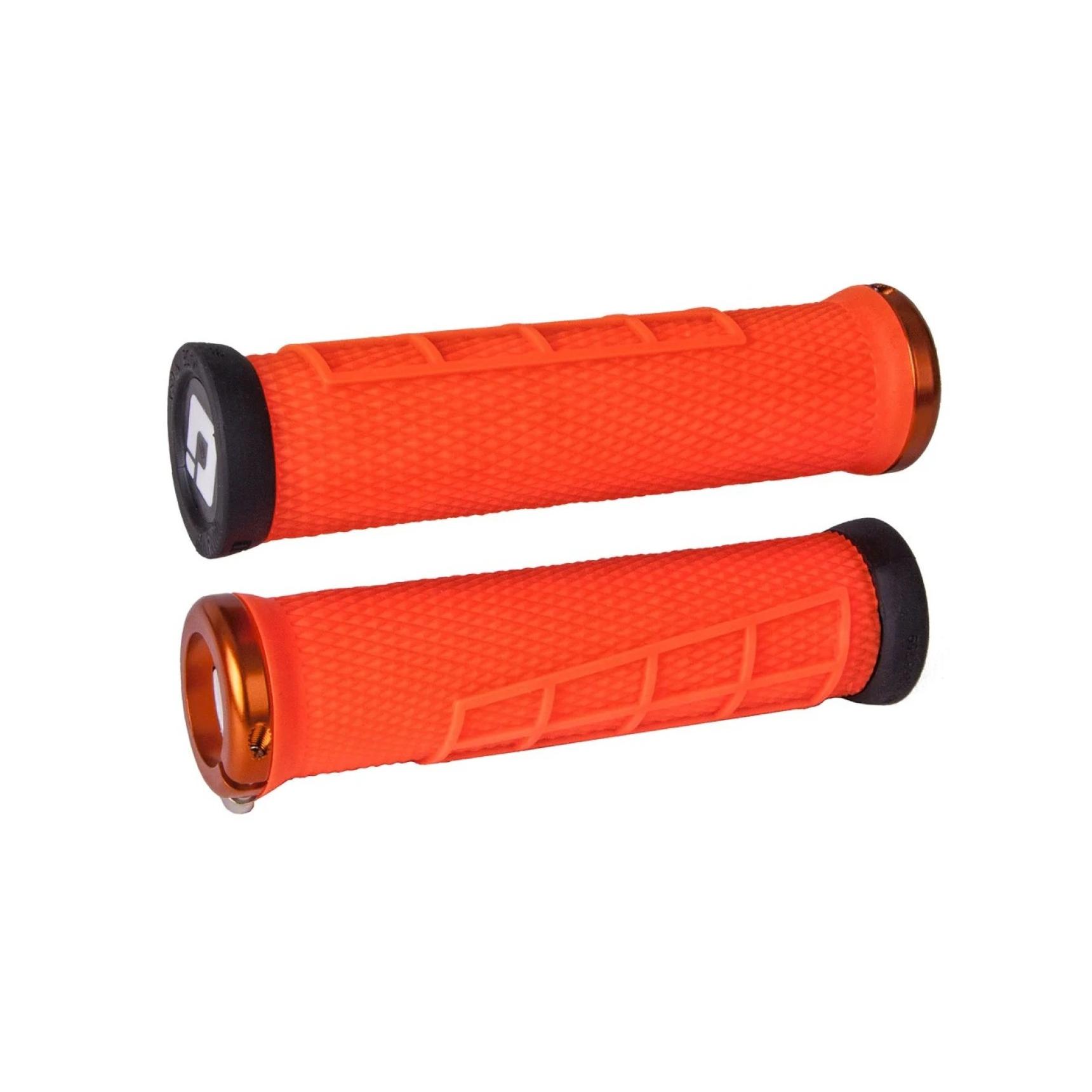ODI Elite Flow LOCK-ON GRIPS 130mm gripovi - narančasti