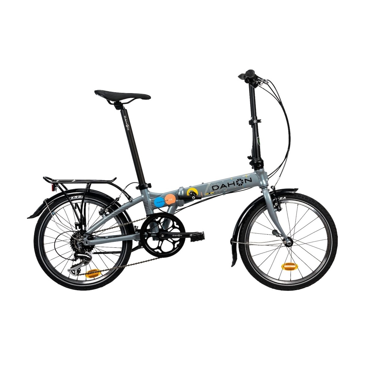DAHON Mariner D8 Anniversary 40 sklopivi bicikl - sivi