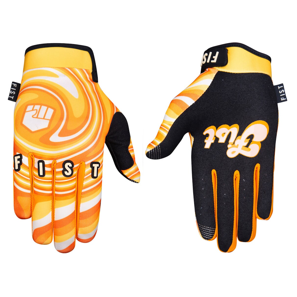 FIST Handwear "70s Swirl" rukavice - narančaste-Ciklo-Centar-Zagreb