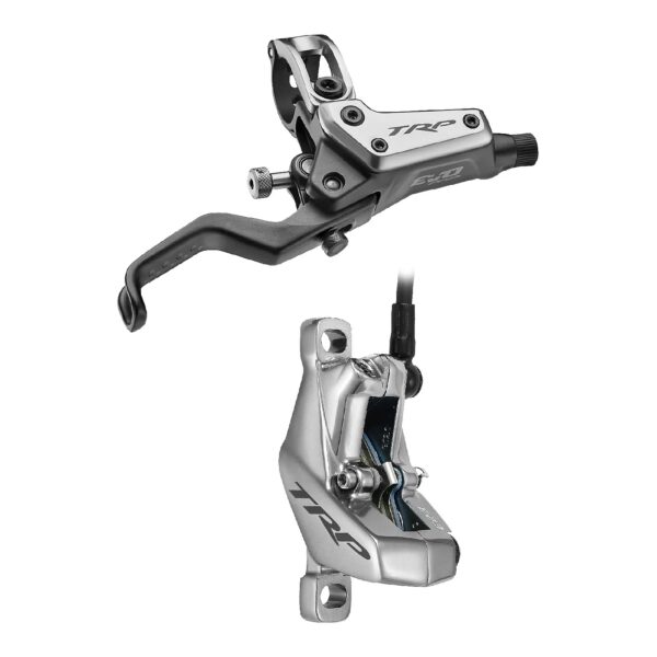 TRP EVO Pro Hydraulic Disc Brake | 4-Piston | prednja kočnica - srebrna-Ciklo-Centar-Zagreb