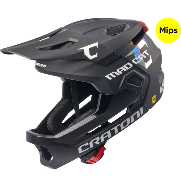 CRATONI MadCat MIPS - Youth Fullface kaciga 49 - 56 cm - crna-Ciklo-Centar-Zagreb