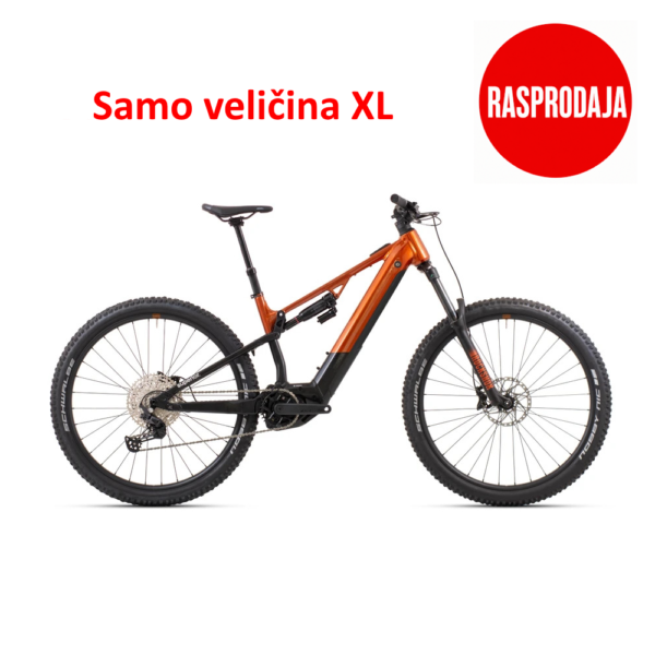 SUPERIOR eXF 9019 B električni bicikl - narančasto crni
