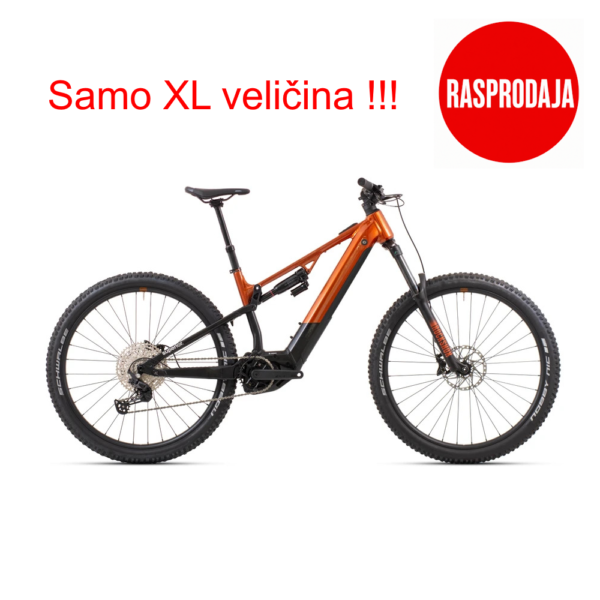 SUPERIOR eXF 9019 B električni bicikl - narančasto crni