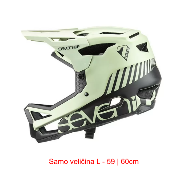 7IDP Helm Project 23 ABS full face kaciga - sivo crna-Ciklo-Centar-Zagreb