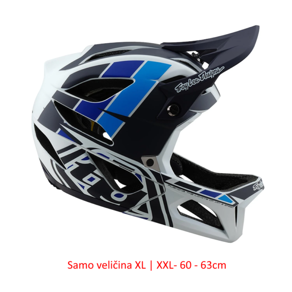 TROY LEE DESIGNS Corsa MIPS kaciga - plava