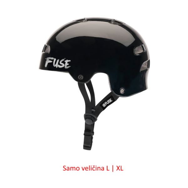 FUSE Protection Alpha Icon kaciga - crna