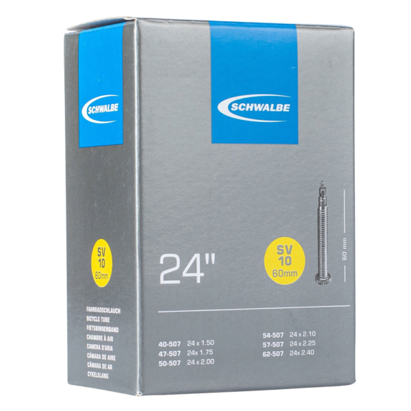 SCHWALBE No. 10 - 24" | SV 60mm - zračnica-Ciklo-Centar-Zagreb