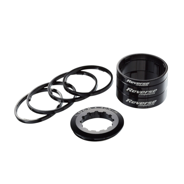 REVERSE Single Speed Spacer kit - crni-Ciklo-Centar-Zagreb