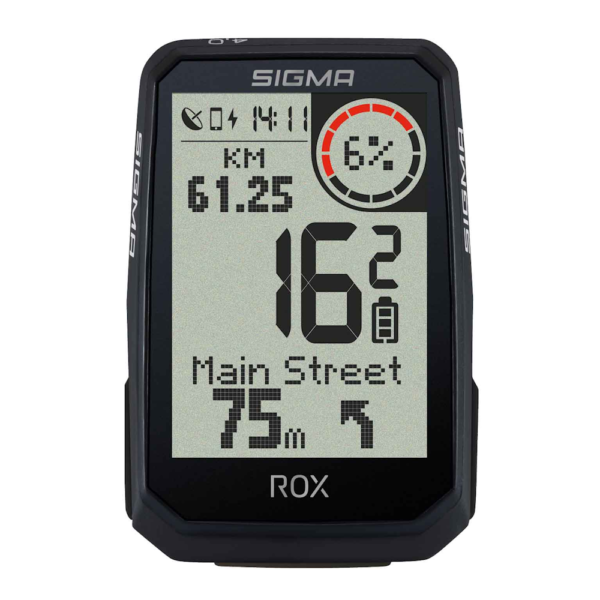 SIGMA ROX 4.0 Endurance GPS ciklokompjuter - crni