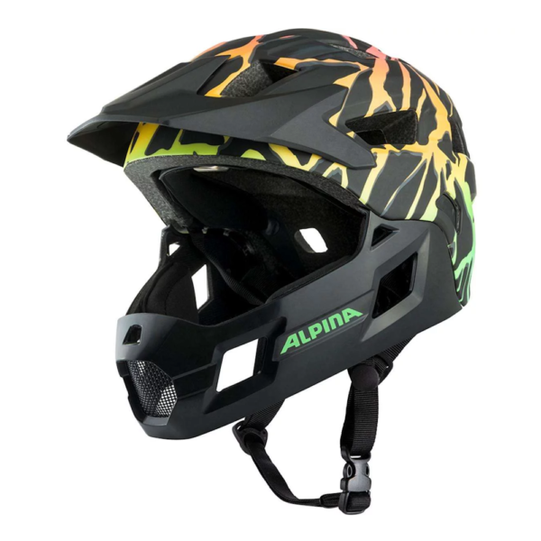 ALPINA Rupi kaciga 50-55cm - crna neon matt